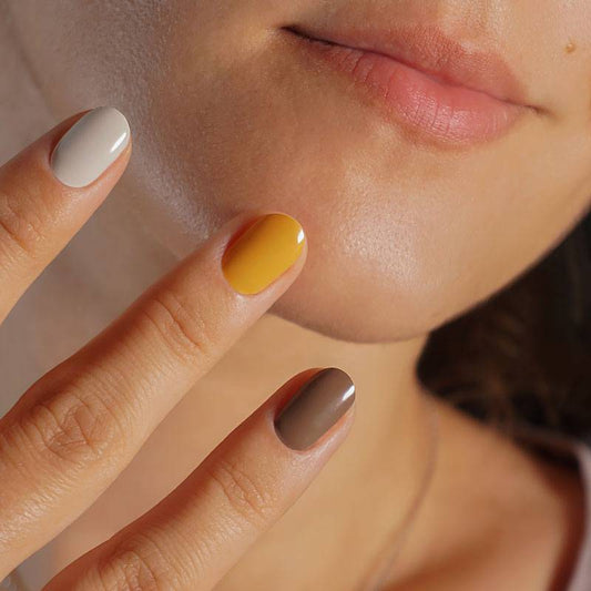 Gel Nail Strip ★ Toffee mix - MoYou London
