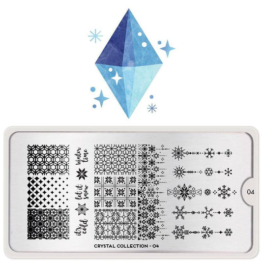 Winter Plate Bundle ★ £10 ONLY! Nail Art Stencil Bundles MoYou London