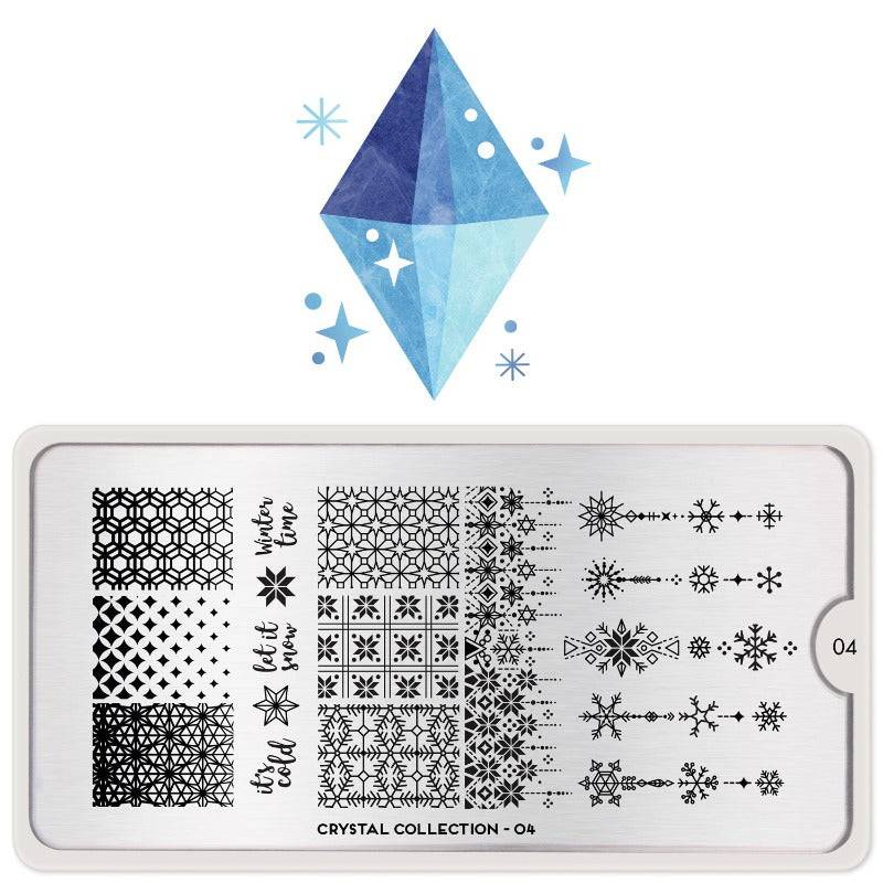 Winter Plate Bundle ★ £10 ONLY! Nail Art Stencil Bundles MoYou London 