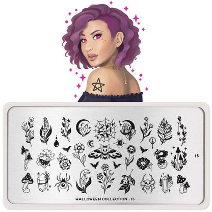 Halloween 15 ✦ Nail Stamping Plate - MoYou London