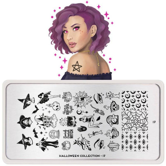 Halloween 17 ✦ Nail Stamping Plate - MoYou London