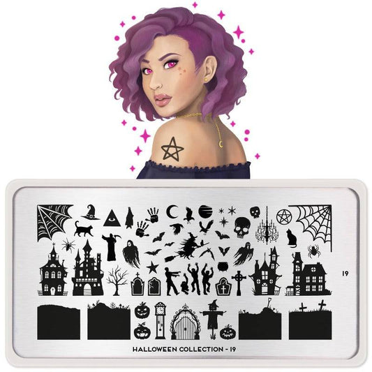 Halloween 19 ✦ Nail Stamping Plate - MoYou London