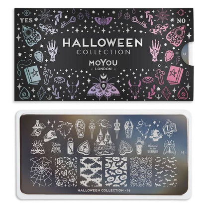 Halloween 16 ✦ Nail Stamping Plate - MoYou London