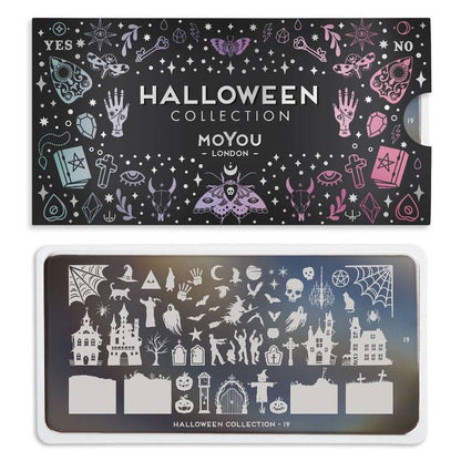 Halloween 19 ✦ Nail Stamping Plate - MoYou London