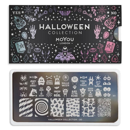 Halloween 20 ✦ Nail Stamping Plate - MoYou London