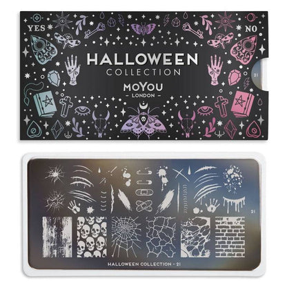Halloween 21 ✦ Nail Stamping Plate - MoYou London