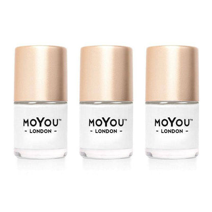 ALL WHITE BUNDLE Nail Polish Bundles MoYou London 