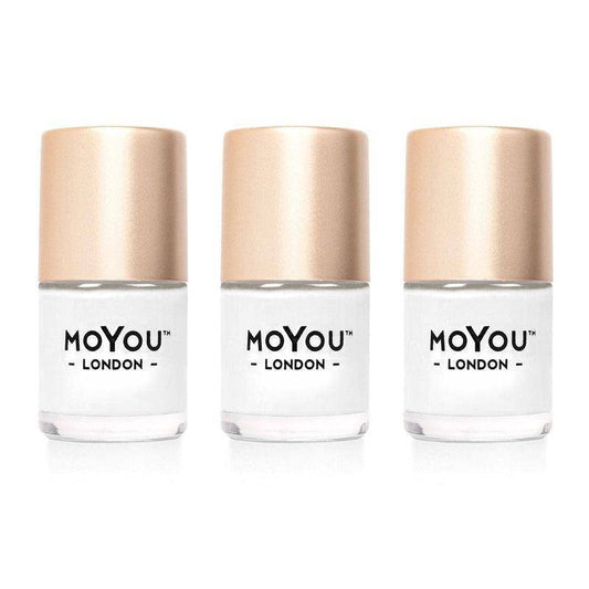 ALL WHITE BUNDLE Nail Polish Bundles MoYou London 