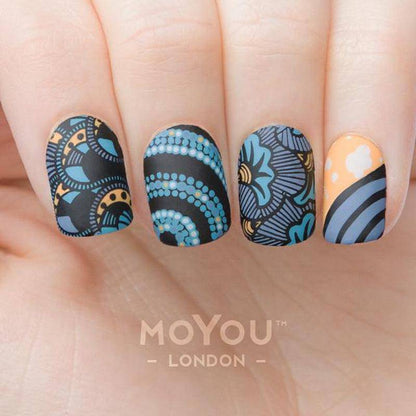 Africa 04 ✦ Nail Stamping Plate - MoYou London