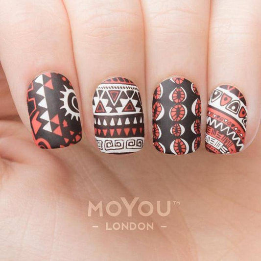 Africa 08 ✦ Nail Stamping Plate - MoYou London