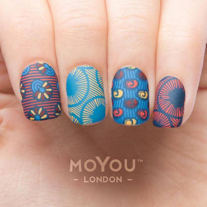 Africa 09 ✦ Nail Stamping Plate - MoYou London