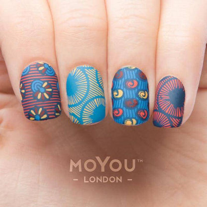 Africa 10 ✦ Nail Stamping Plate - MoYou London