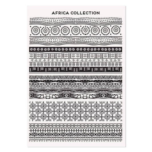 Africa Black Temporary Tattoo - MoYou London