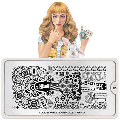 Alice 05 ✦ Nail Stamping Plate - MoYou London