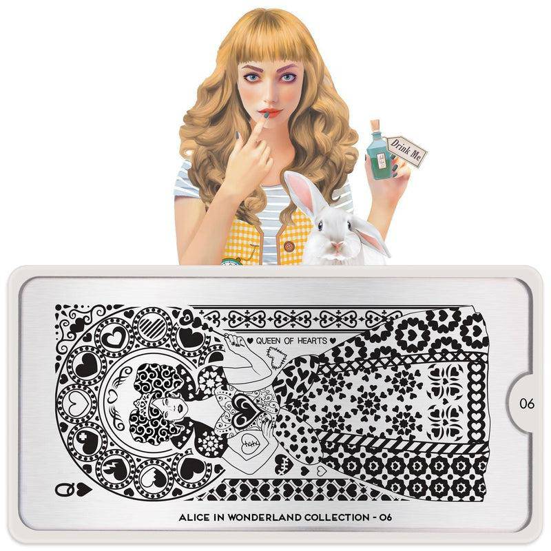 Alice 06 ✦ Nail Stamping Plate - MoYou London