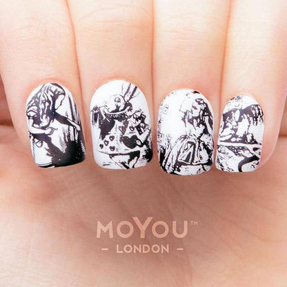 Alice 09 ✦ Nail Stamping Plate - MoYou London