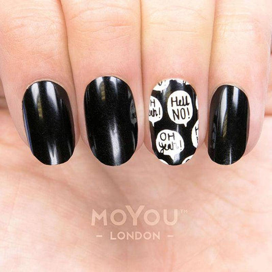 Amit x MYL 03 Nail Art Stencil MoYou London