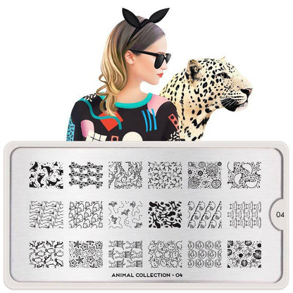 Animal 04 ✦ Nail Stamping Plate - MoYou London