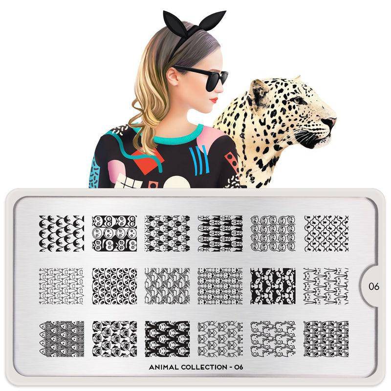 Animal 06 ✦ Nail Stamping Plate - MoYou London
