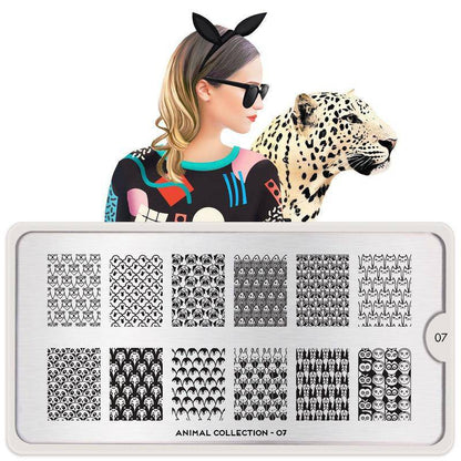 Animal 07 ✦ Nail Stamping Plate - MoYou London