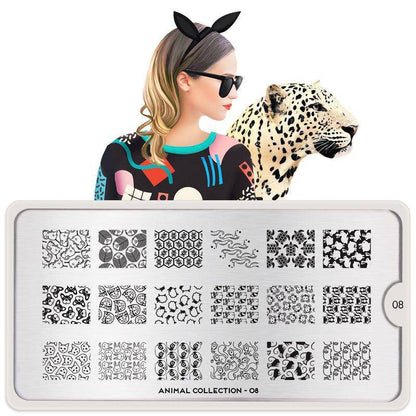 Animal 08 ✦ Nail Stamping Plate - MoYou London