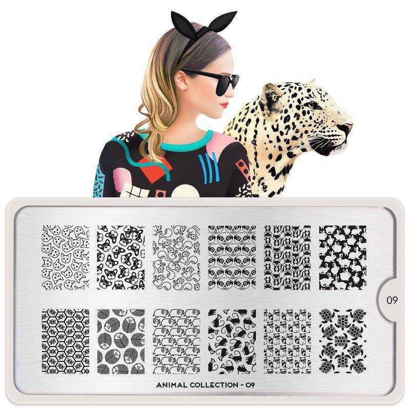 Animal 09 ✦ Nail Stamping Plate - MoYou London