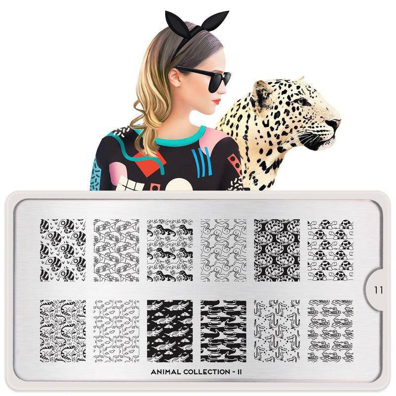 Animal 11 ✦ Nail Stamping Plate - MoYou London