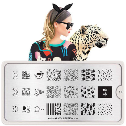 Animal 14 ✦ Nail Stamping Plate - MoYou London