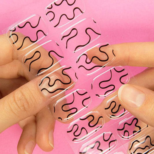 Gel Nail Strip ★ Doodle Me Crazy - MoYou London