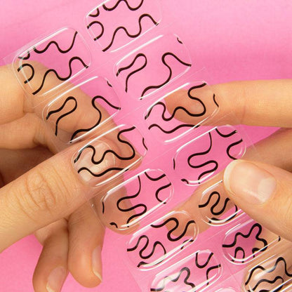 Gel Nail Strip ★ Doodle Me Crazy - MoYou London