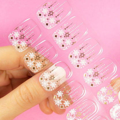 Gel Nail Strip ★ Let it Snow - MoYou London