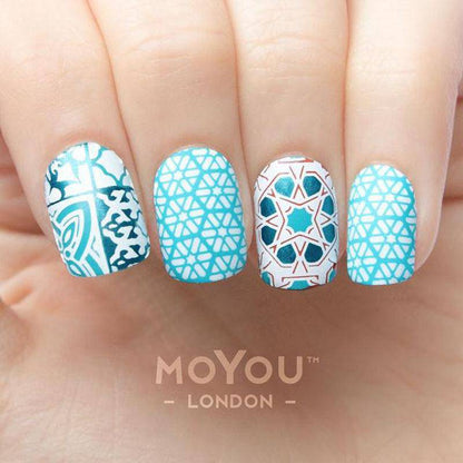 Arabesque 01 ✦ Nail Stamping Plate - MoYou London