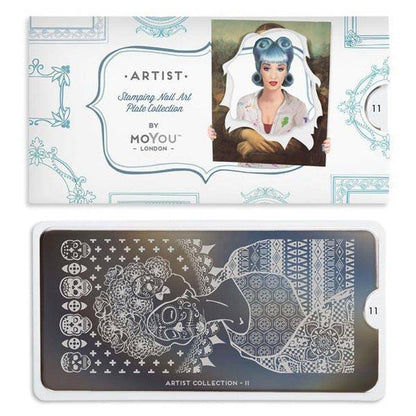 Artist 11 ✦ Nail Stamping Plate - MoYou London