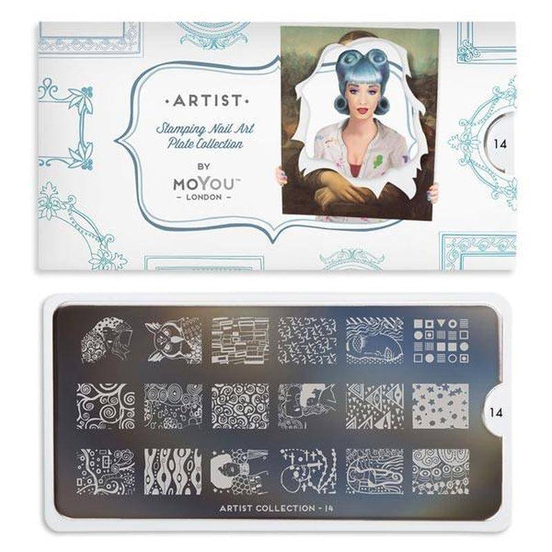 Artist 14 ✦ Nail Stamping Plate - MoYou London