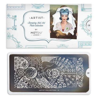 Artist 19 ✦ Nail Stamping Plate - MoYou London