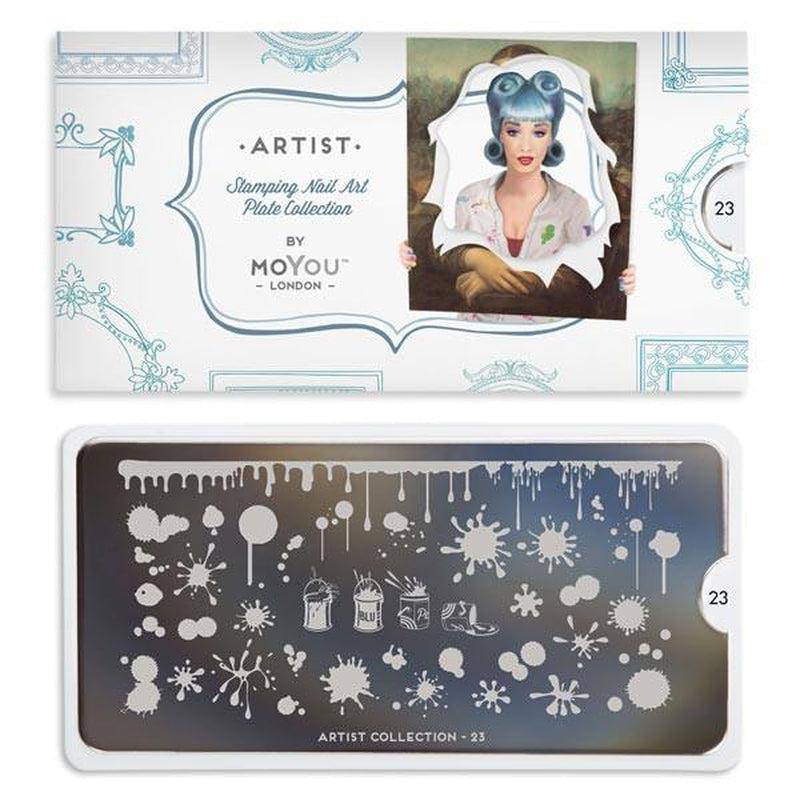 Artist 23 ✦ Nail Stamping Plate - MoYou London