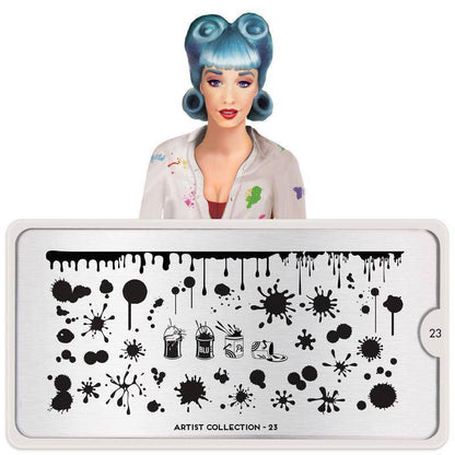 Artist 23 ✦ Nail Stamping Plate - MoYou London