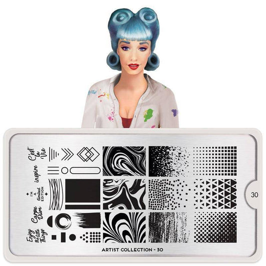 Artist 30 ✦ Nail Stamping Plate - MoYou London