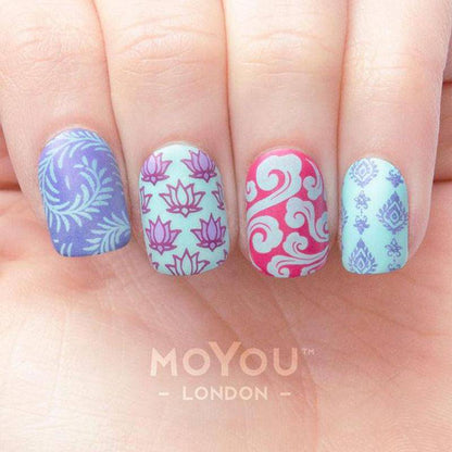 Asia 08 ✦ Nail Stamping Plates - MoYou London