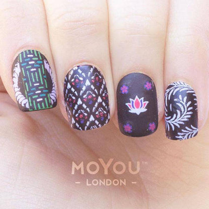 Asia 08 ✦ Nail Stamping Plates - MoYou London
