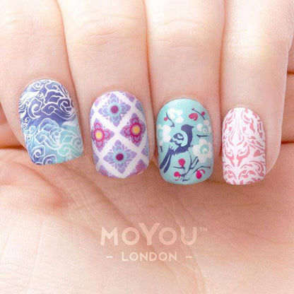 Asia 10 ✦ Nail Stamping Plates - MoYou London