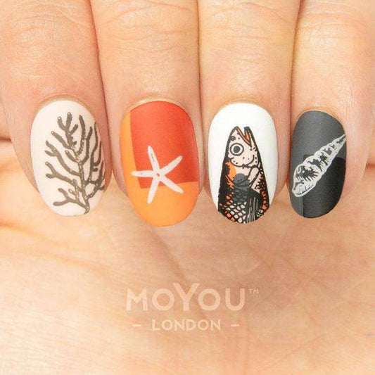 Atlantis 01 ✦ Nail Stamping Plate - MoYou London