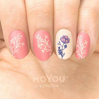 Botanical 01 ✦ Nail Stamping Plate - MoYou London