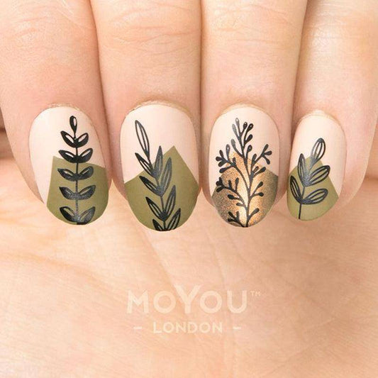 Botanical 01 ✦ Nail Stamping Plate - MoYou London