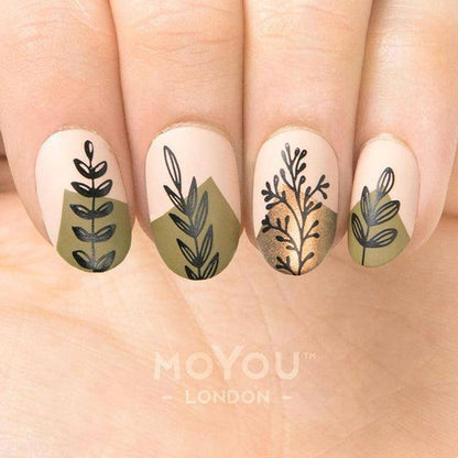 Botanical 01 ✦ Nail Stamping Plate - MoYou London