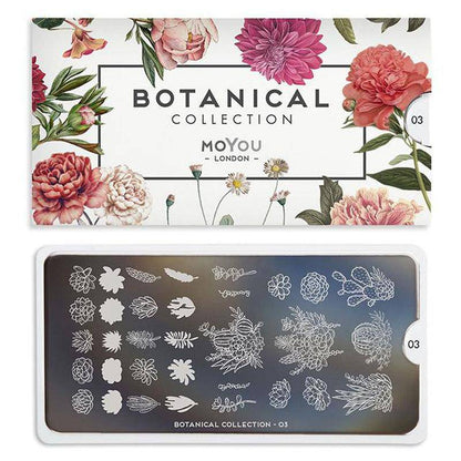 Botanical 03 ✦ Nail Stamping Plate - MoYou London