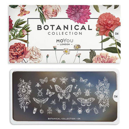 Botanical 04 ✦ Nail Stamping Plate - MoYou London