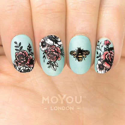 Botanical 04 ✦ Nail Stamping Plate - MoYou London
