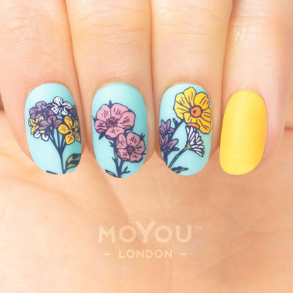 Botanical 11 ✦ Nail Stamping Plate - MoYou London
