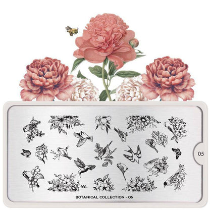 Botanical 05 ✦ Nail Stamping Plate - MoYou London